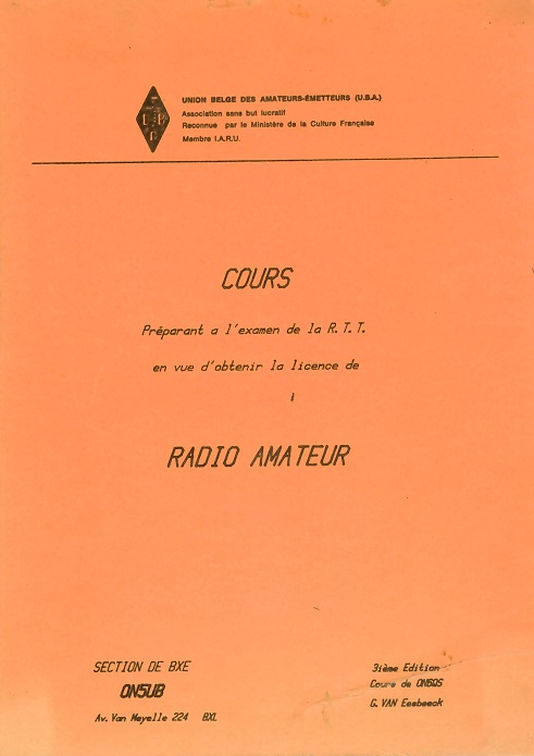 Cours Radioamateur ON6QS